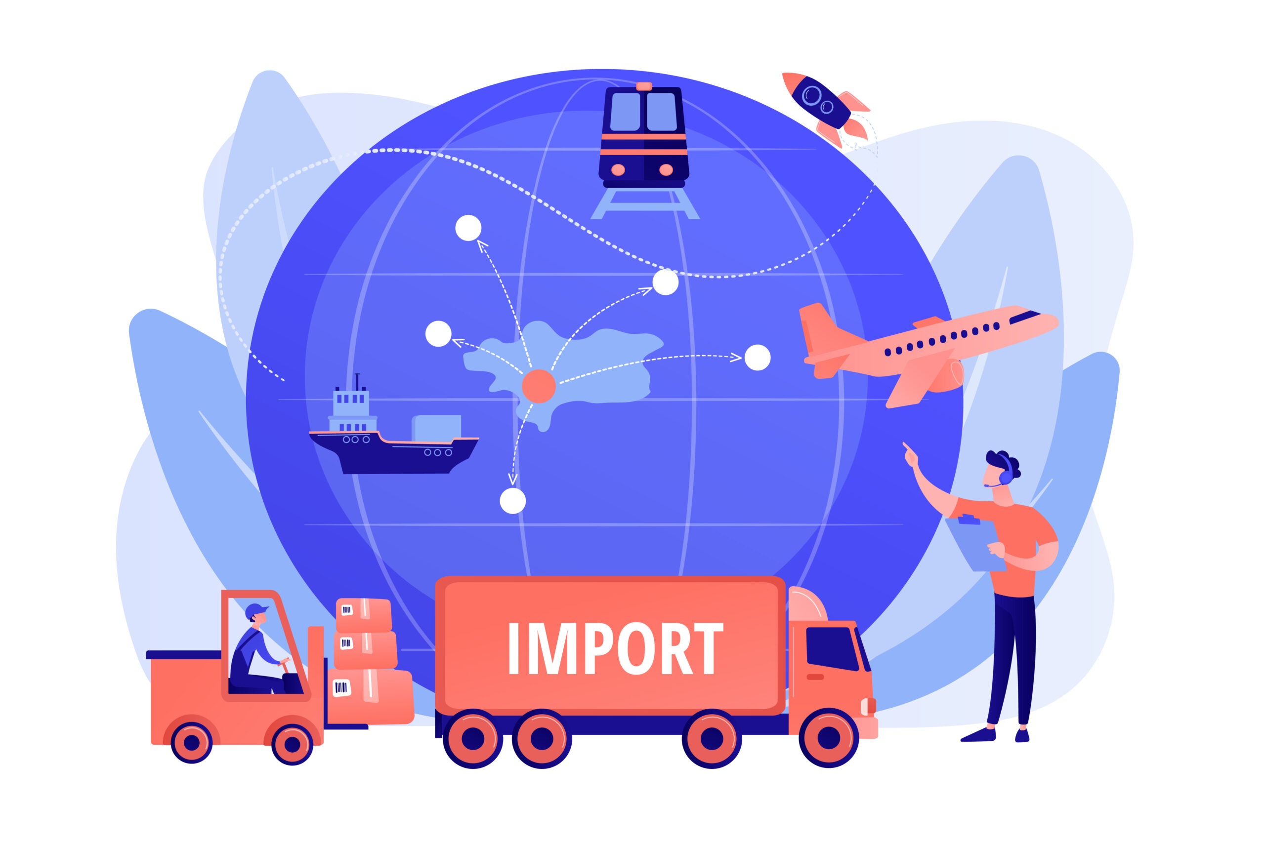 importação e exportação