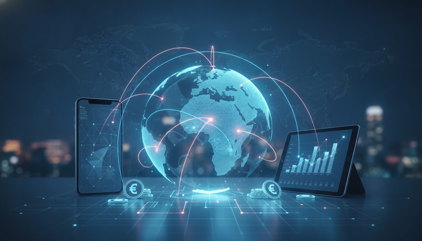 Banco Cooperativo Sicredi S.A. Atendimento Corporativo Sofisticado Executivo explicando processo de atendimento em ambiente fintech moderno, visual editorial para Banco Cooperativo Sicredi S.A.